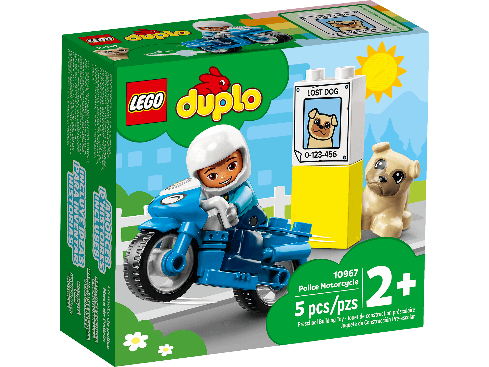 LEGO 10967 Police Motorcycle - DUPLO