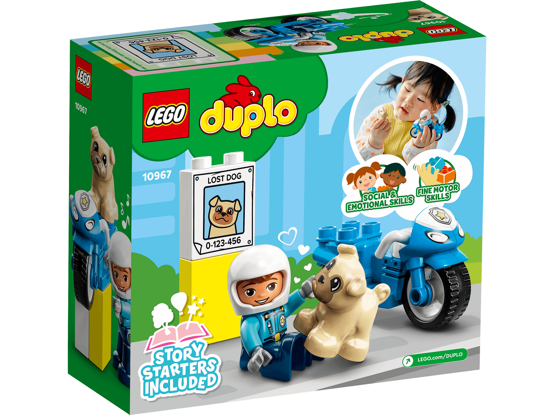 LEGO 10967 Police Motorcycle - DUPLO