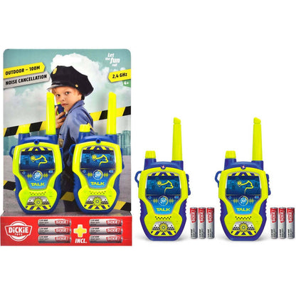 Dickie Toys - Kids’ Police Patrol Two-Way Radio Playset