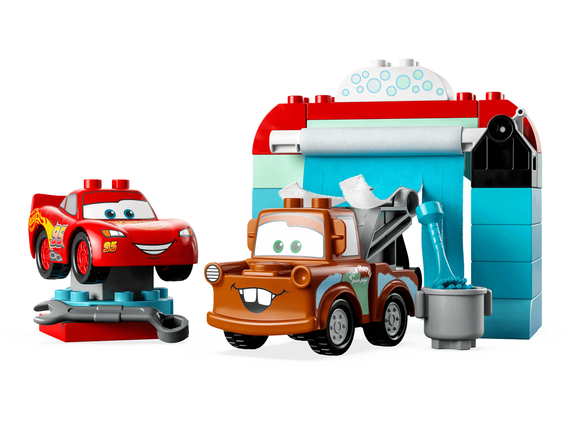 LEGO 10996 Lightning McQueen & Mater's Car Wash Fun - Duplo