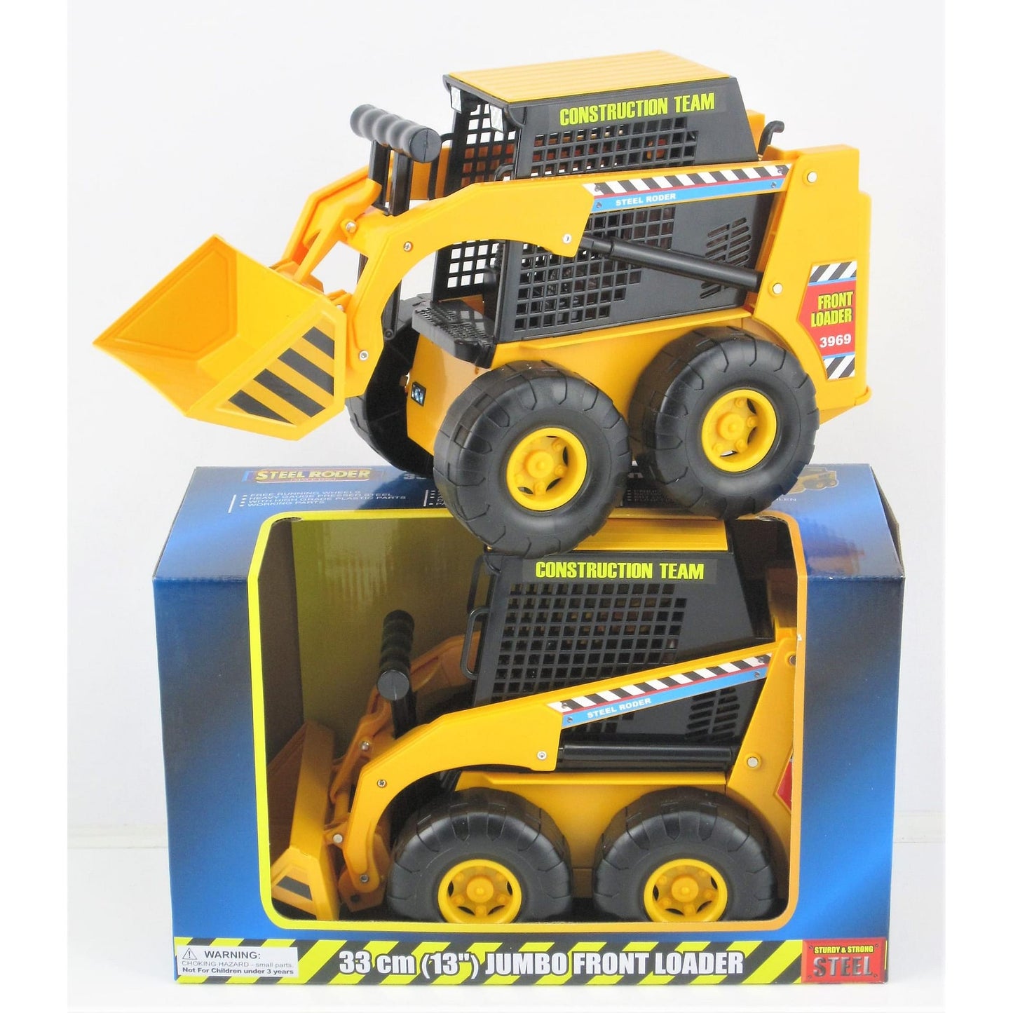 Steel Roder -  Metal Bobcat Front Loader 33cm