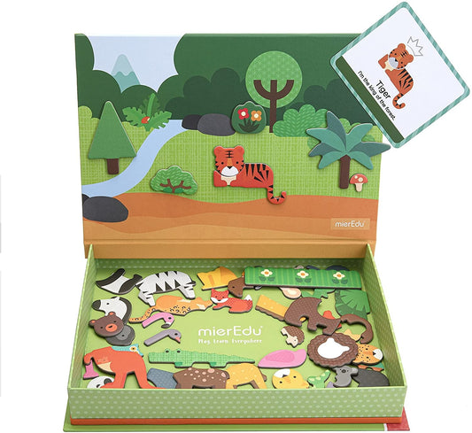 mierEdu -  Magnetic Art Case Animal World