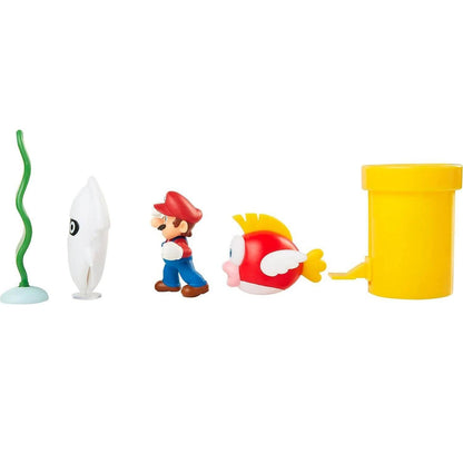 Nintendo - Super Mario 2.5-inch Underwater Diorama Set