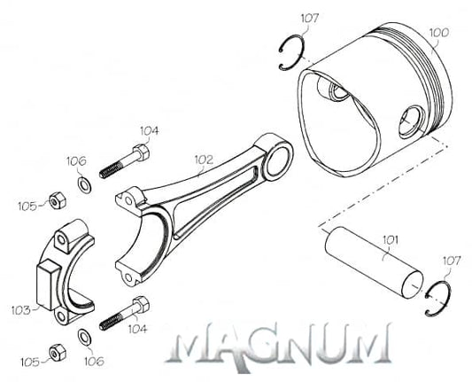 91801X (MAGNUM ENGINE PART) CARB ASSY