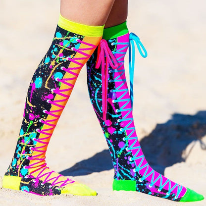 Madmia - Colour Run Socks Kids & Adults Age 6y+