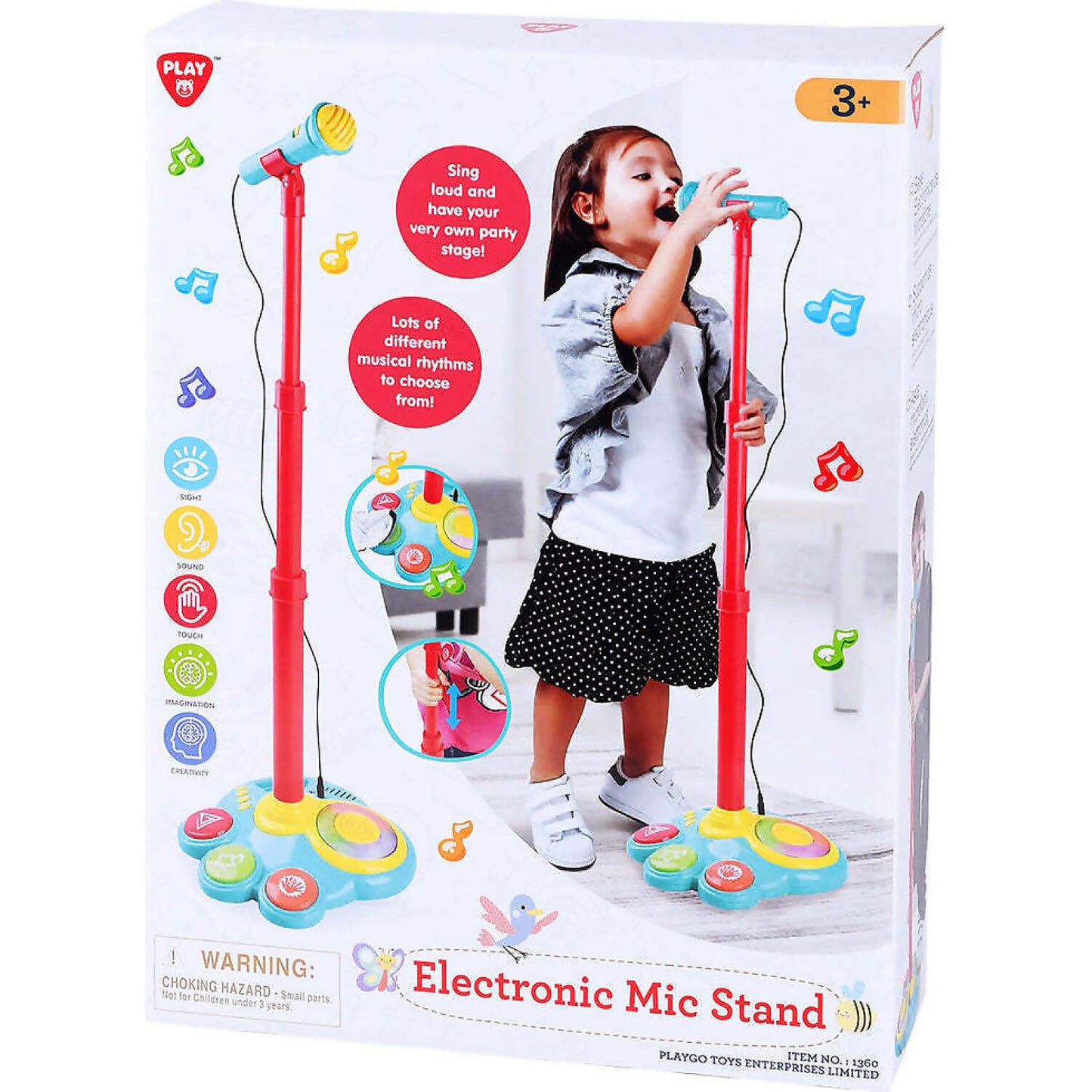 Playgo Toys Ent. Ltd  -  Electronic Mic Stand