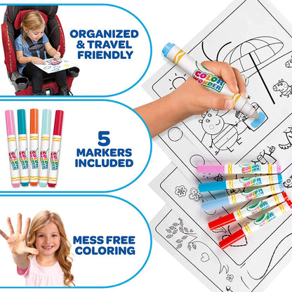 Crayola -  Peppa Pig Colour Wonder Set - Colouring Pages & Markers