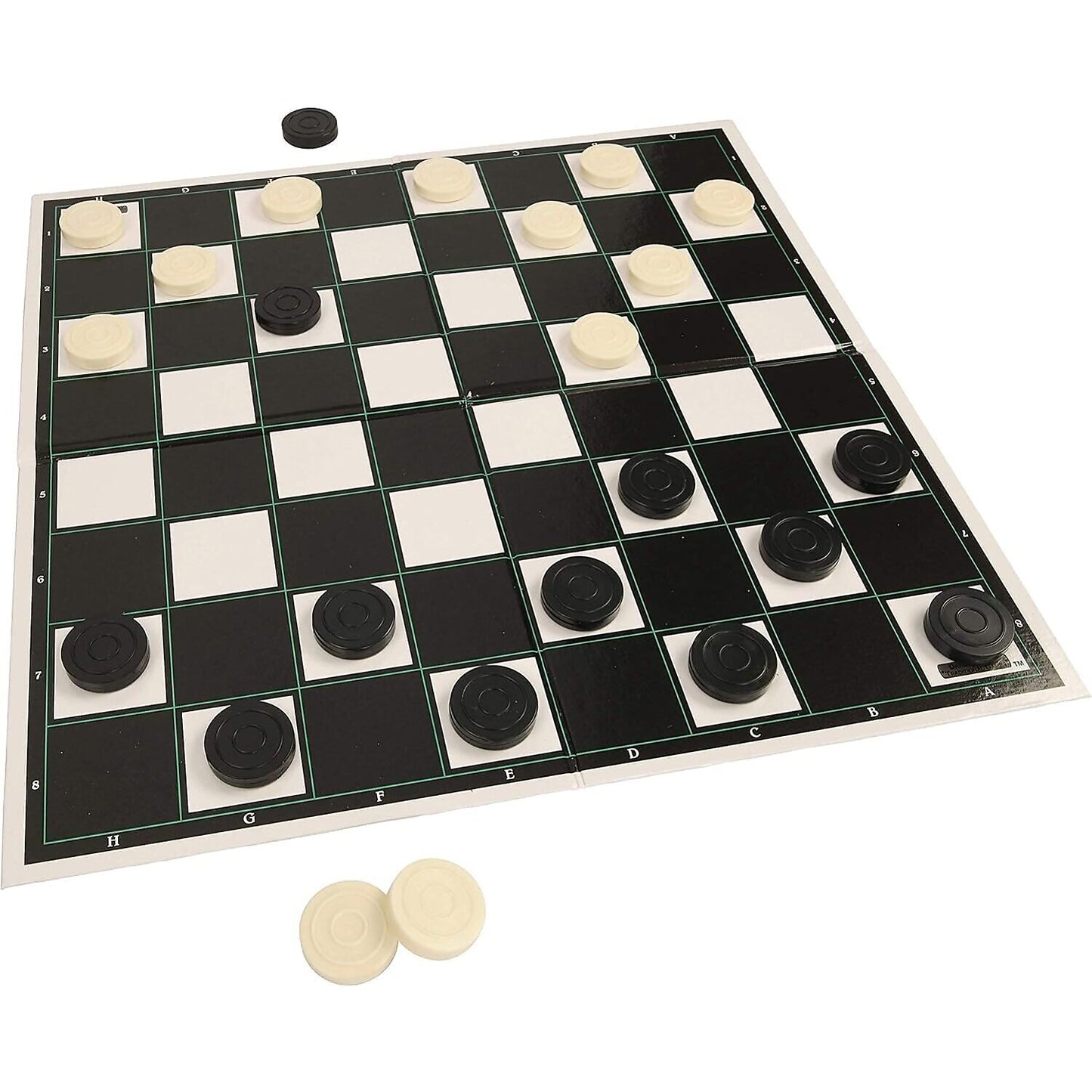 HTI - Draughts Board Game Family Game