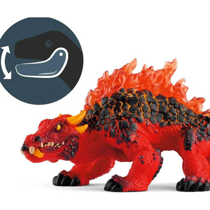 Schleich - Magma Lizard Fantasy Figurine