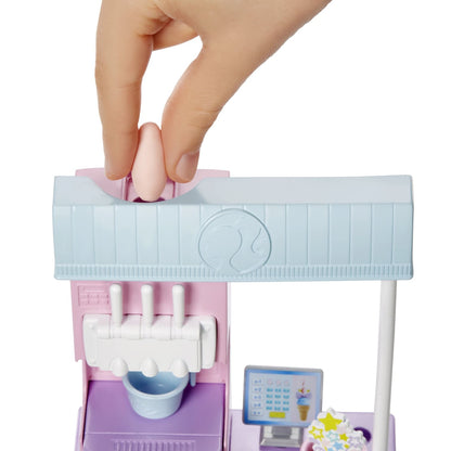 Barbie -  Ice Cream Shop Playset  Mattel