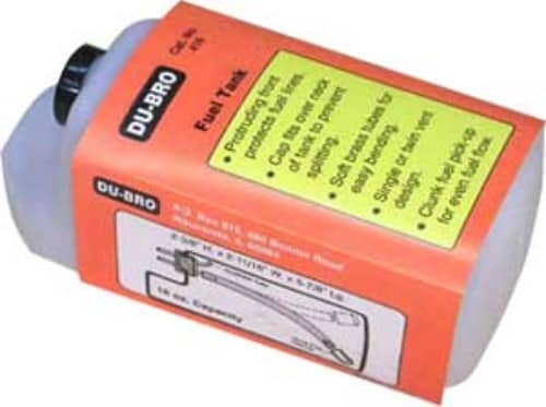 DUBRO -  FUEL TANK RECTANGLE  20oz