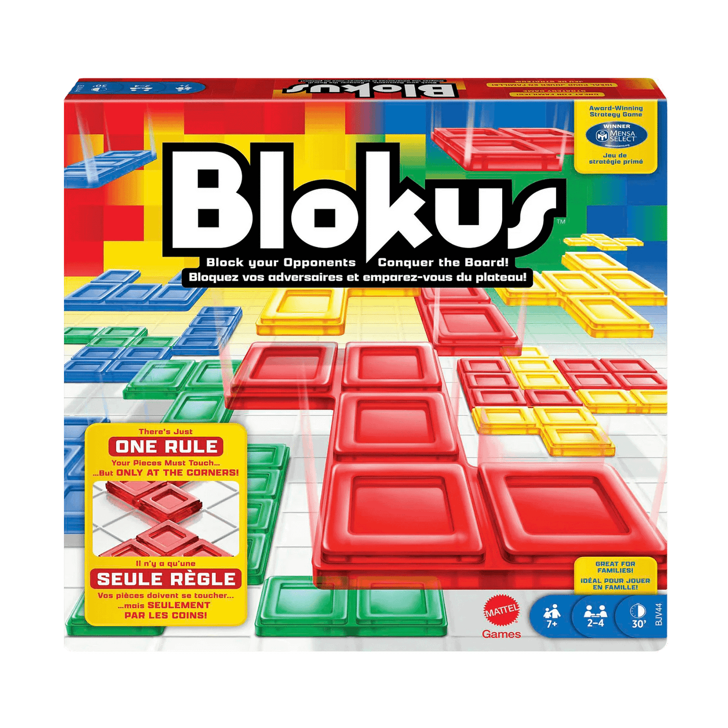 Mattel -  Games - Blokus Strategy Game