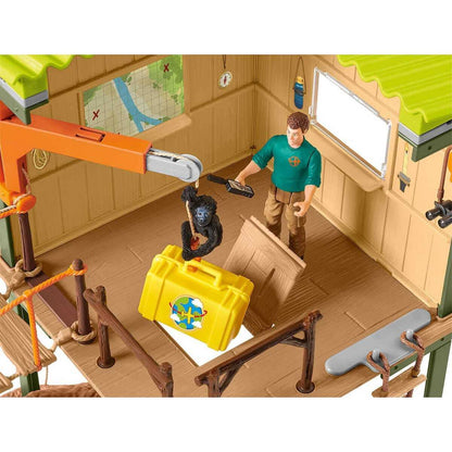 Schleich - National Geographic Kids - Ranger Adventure Station - Wild Life Figurine