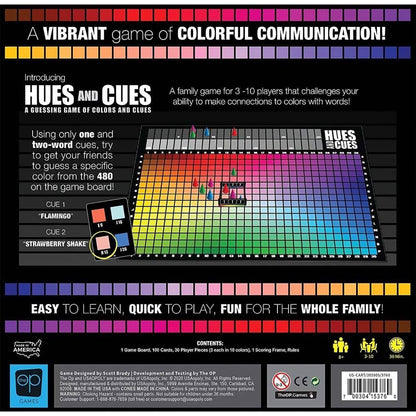 The Op Games - Hues And Cues Game