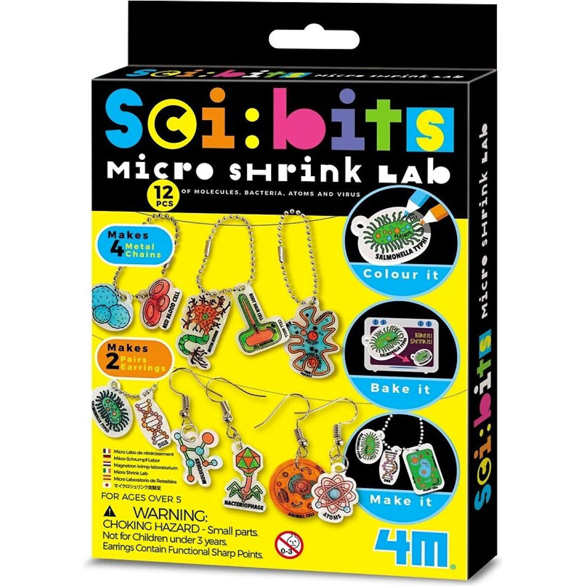 4m - Sci Bits Micro Shrink Lab - Johnco – Toys and Hobbys Australia