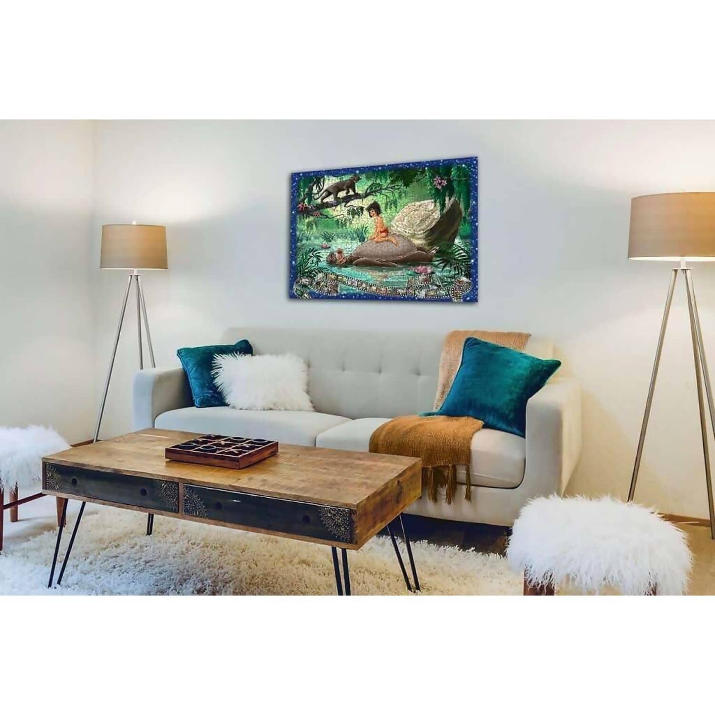 Ravensburger - Disney Jungle Book 1967 Disney Moments Collectors Edition Jigsaw Puzzle 1000 Pieces