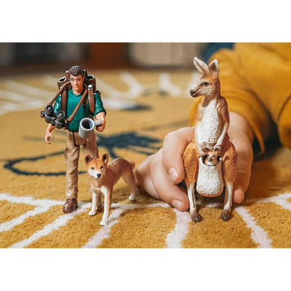 Schleich - National Geographic Kids - Outback Adventures - Wild Life Animal Playset