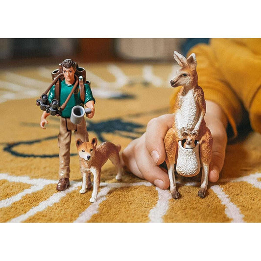 Schleich - National Geographic Kids - Outback Adventures - Wild Life Animal Playset