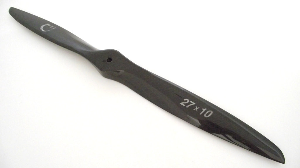 XOAR -  PROP 27X10 HOLLOW CARBON FIBRE 2 BLADE