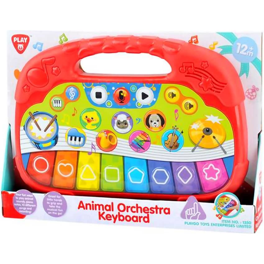 Playgo Toys Ent. Ltd  -  Animal Orchestra Keyboard
