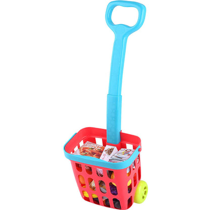 Playgo Toys Ent. Ltd  -  Rolling Shopping Basket