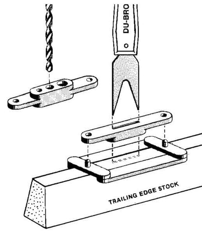 DUBRO -   216 KWIK HINGE SLOTTER DB216