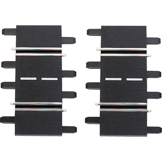 Carrera -  Digital 1:32 Accessories - 1/4 Straights (2) 2 x 8.6cm track pieces - Slot Car Track Accessories also Suits 1:24 & Evolution