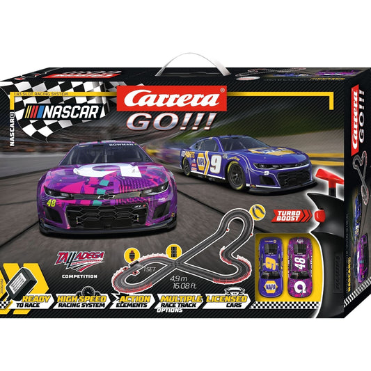 Carrera -  GO 1:43 - NASCAR Talladega Competition - Slot Car Set