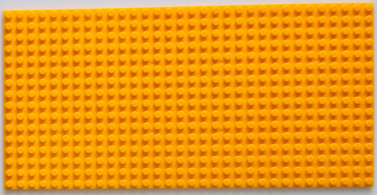 BASEPLATE 16x32 Studs Yellow Generic Brand
