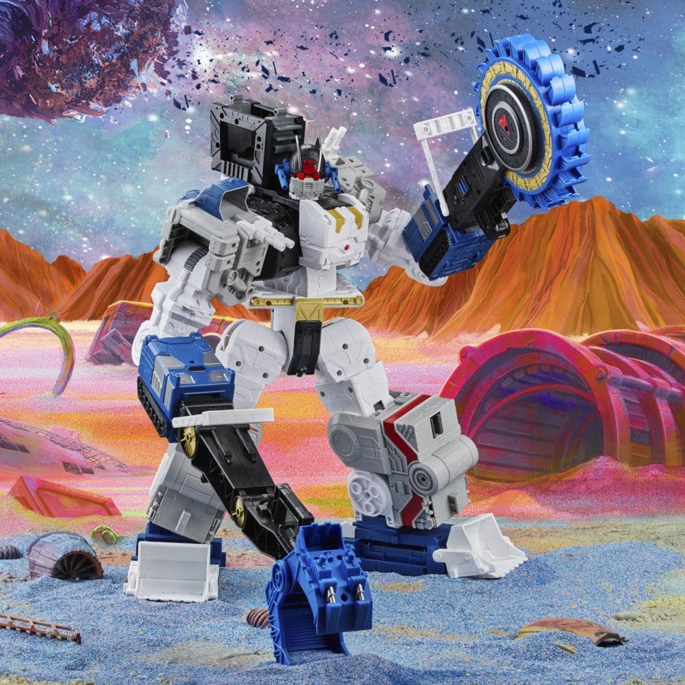 Transformers -  Generations Legacy Series Titan Cybertron Universe Metroplex Action Figure Hasbro