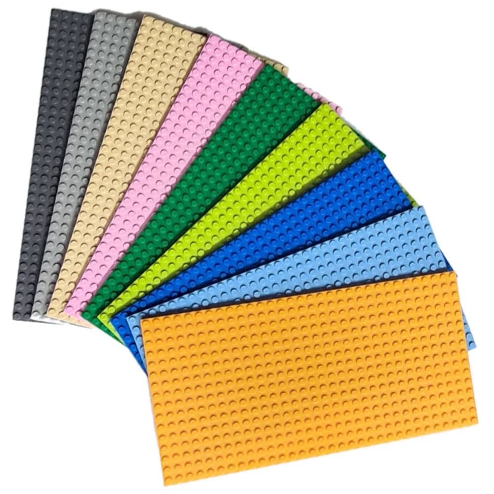 BASEPLATE Double Sided 16x32 Studs D/grey Generic Brand
