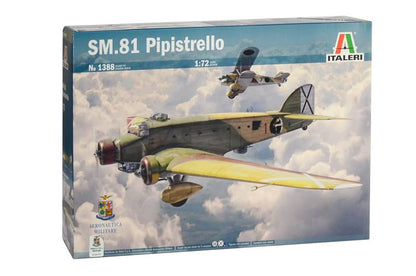 ITALERI -  SM.81 PIPISTRELLO 1:72 (1388) PLASTIC MODEL KIT