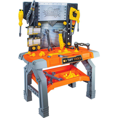 Lanard - Tuff Tools Ultimate Toy Work Bench 48 Piece Set