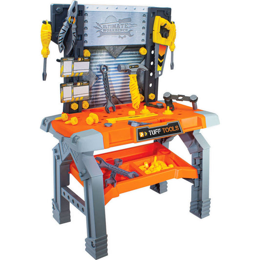 Lanard - Tuff Tools Ultimate Toy Work Bench 48 Piece Set