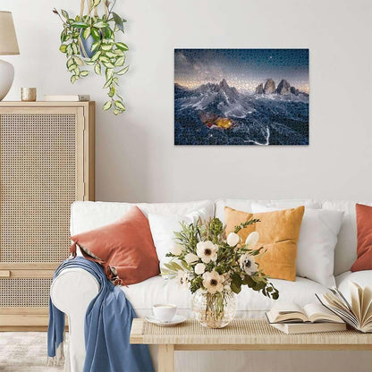 Ravensburger - Beautiful Mountains Three Peaks Dolomites Jigsaw Puzzle 1000 Pieces