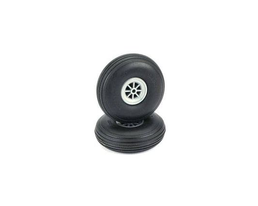 DUBRO -  300T 3’ DIA TREADED WHEELS (1 PAIR PER SHEET)  DB300T