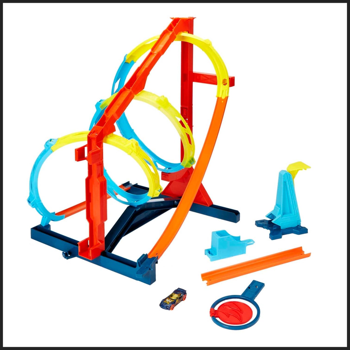 Hot Wheels - ® - Track Builder Unlimited Corkscrew Twist Kit  Mattel