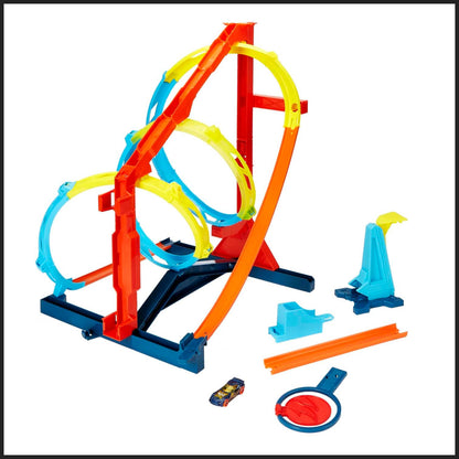 Hot Wheels - ® - Track Builder Unlimited Corkscrew Twist Kit  Mattel