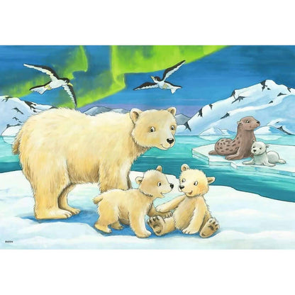 Ravensburger - Baby Safari Animals Jigsaw Puzzle 2 X 12pc