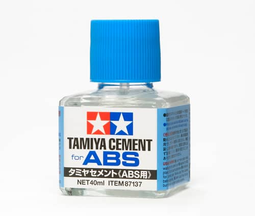 TAMIYA -  Cement (for ABS) Finishing Materials 87137