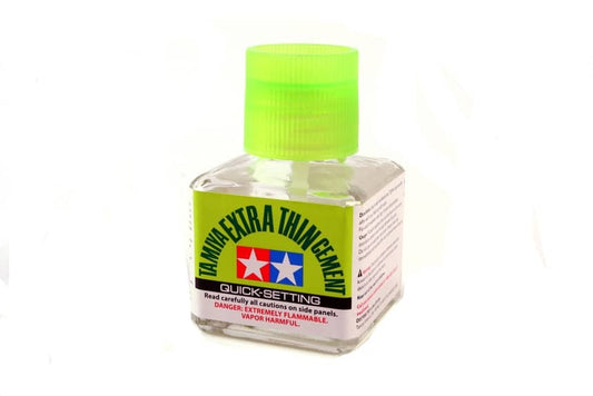 TAMIYA -  EXTRA-THIN CEMENT 40Ml (Quick-Setting) 87182