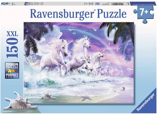 Ravensburger - Unicorns On The Beach 150 Xxl Pieces Jigsaw Puzzle