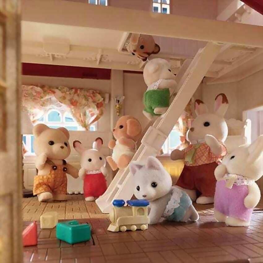 Sylvanian Families - Red Roof Country Home Secret Attic Playroom