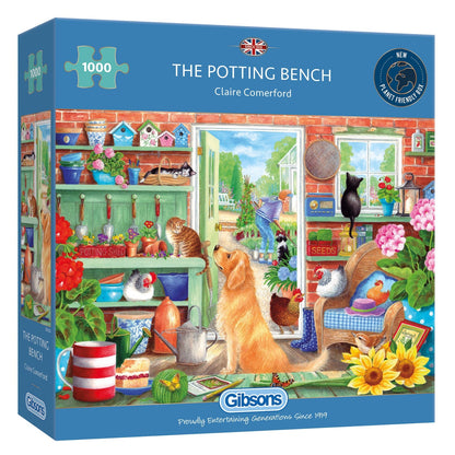 Gibsons - The Potting Bench - Jigsaw Puzzle 1000 Pieces