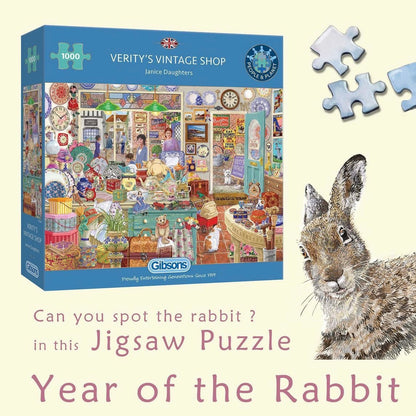 Gibsons - Veritys Vintage Shop - Jigsaw Puzzle 1000 Pieces