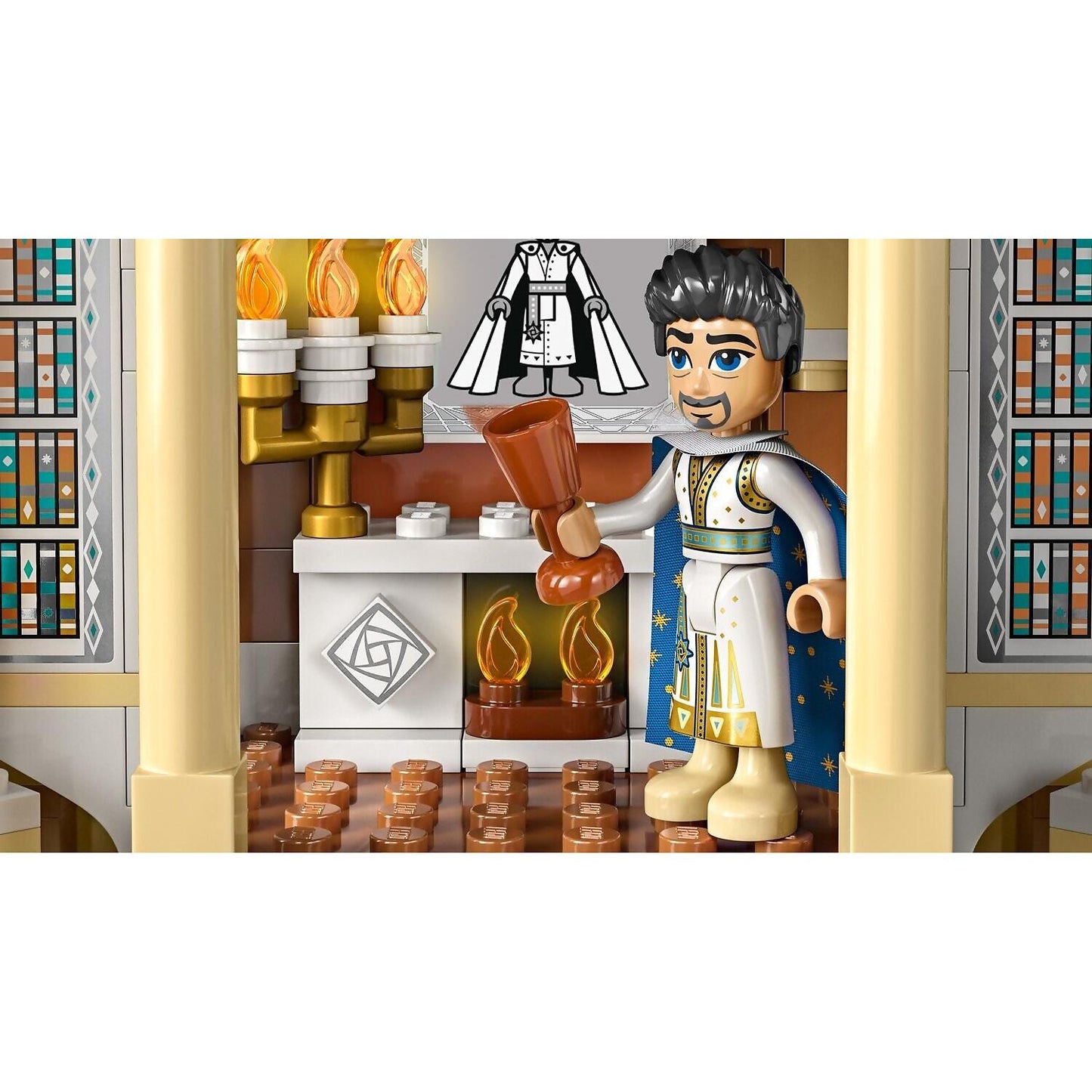 LEGO 43224 King Magnifico's Castle - Disney Princess