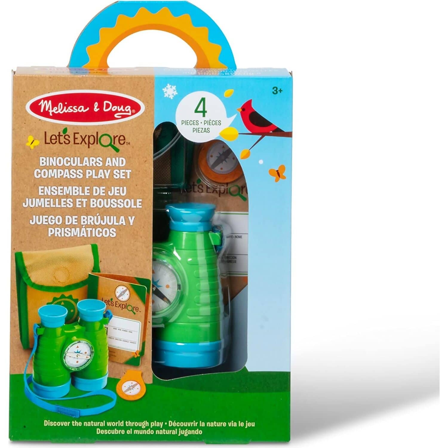 Melissa & Doug - Let's Explore Binoculars & Compass Play Set – Toys and ...