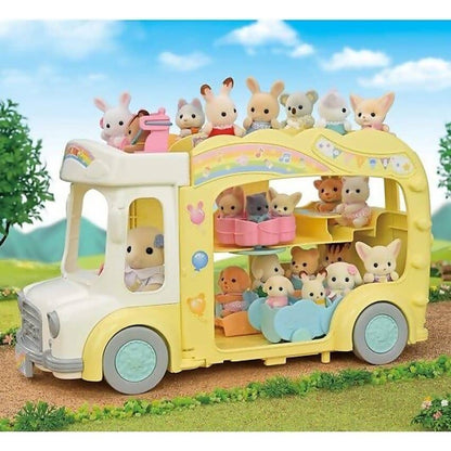 Sylvanian Families - Rainbow Fun Nursery Bus