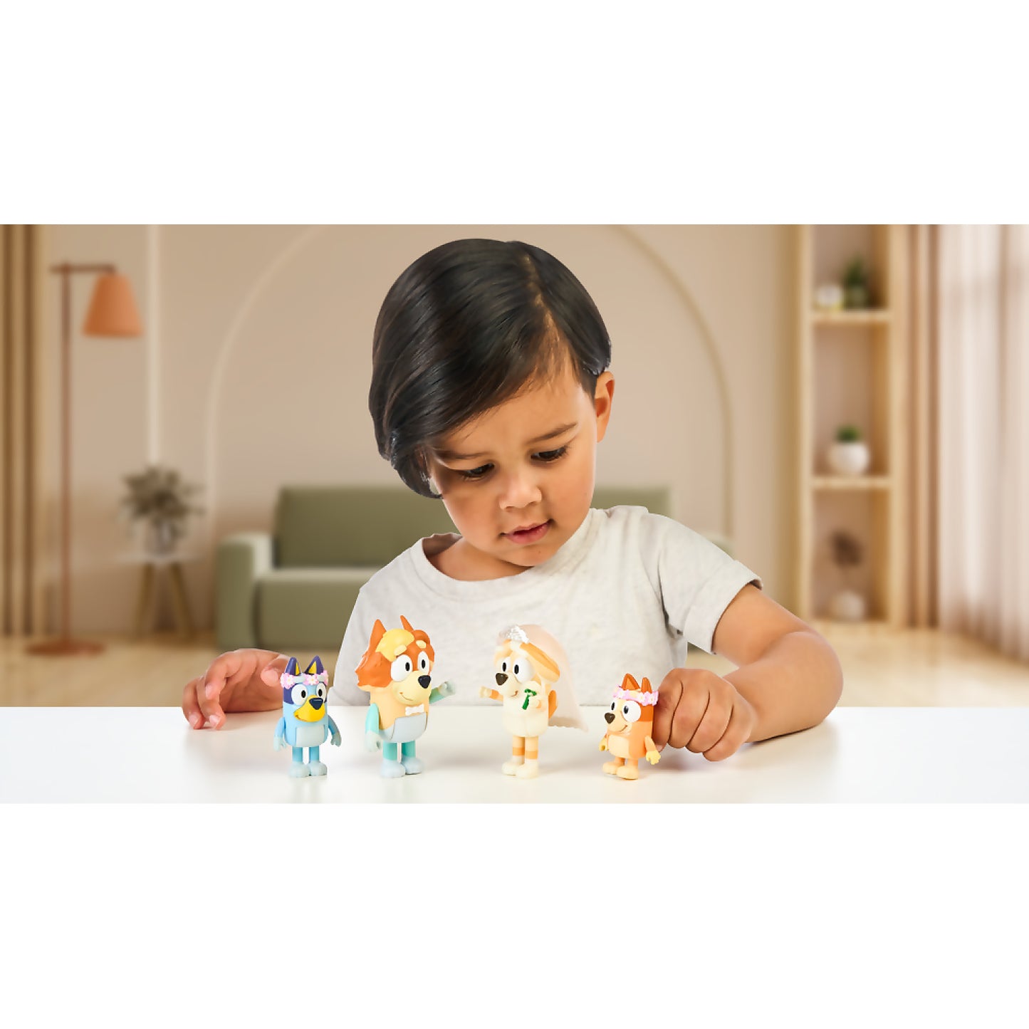 Bluey - Wedding Time Figure 4 Pack S10
