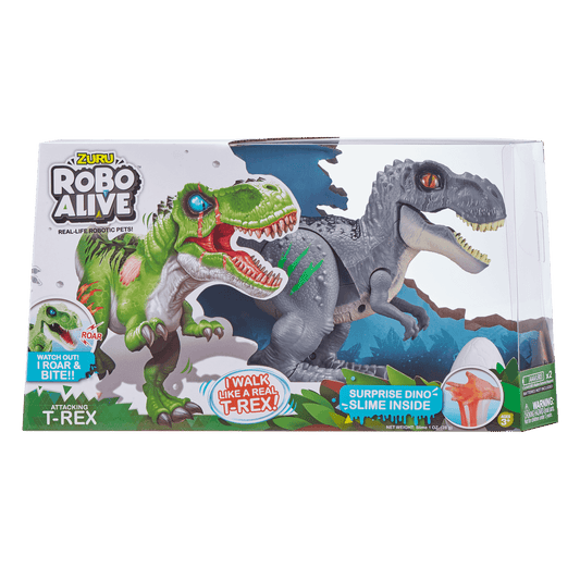 Zuru - Robo Alive Dinosaur With Slime Assorted Colors